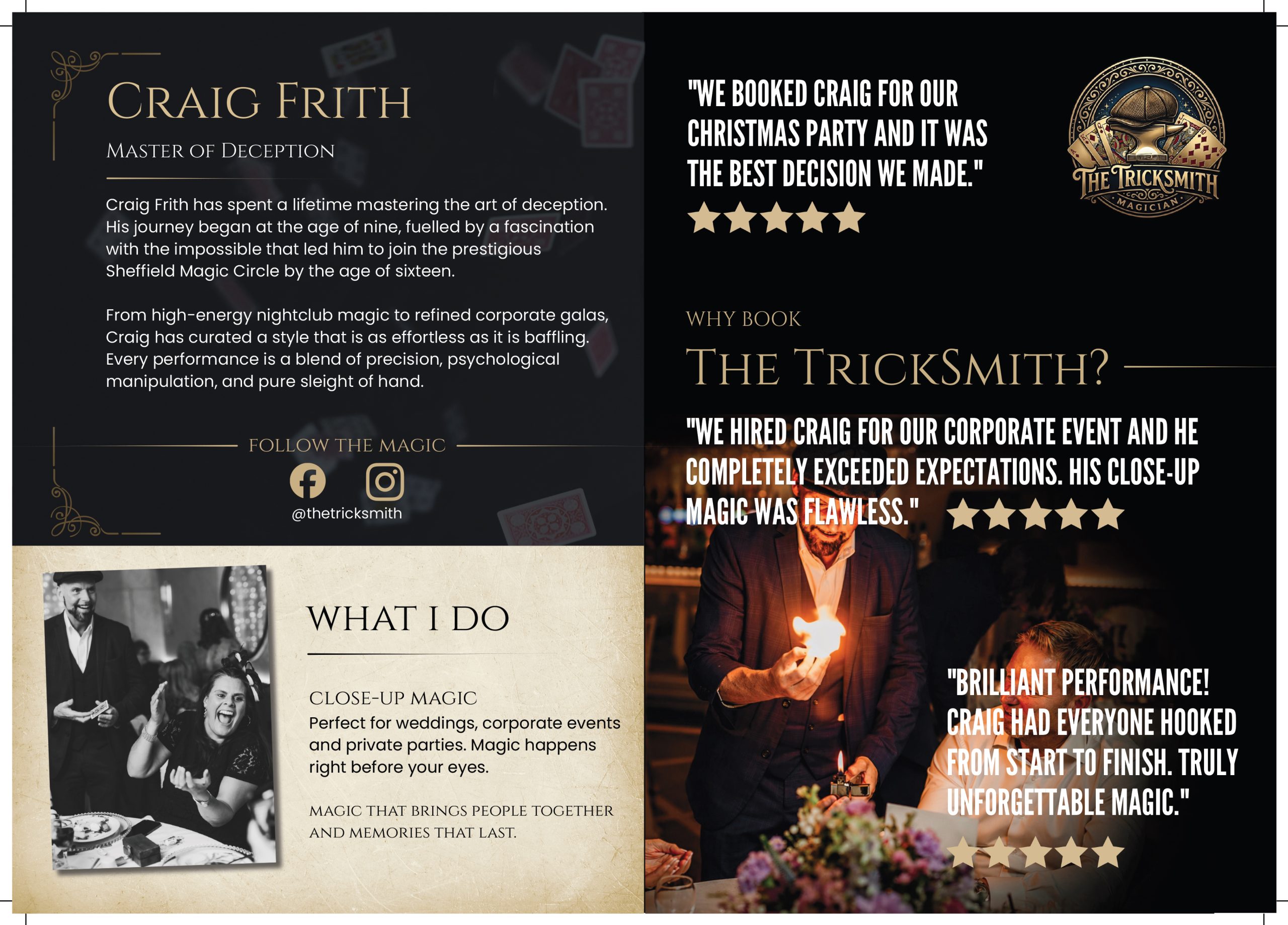 A5 Flyer Design Back